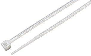 South Main Hardware 848103 1000-Pack 4 Inch, Natural 1,000-Pack, 18-Lb Test, Small Cable Ties, 1000 Tie...