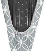 EPICA Silicone Coated Ironing Board Cover- Resists Scorching and Staining - 15" x54 (Grey Circles)...