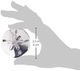 Mariposa Sand Dollar Napkin Weight, One Size, Silver...