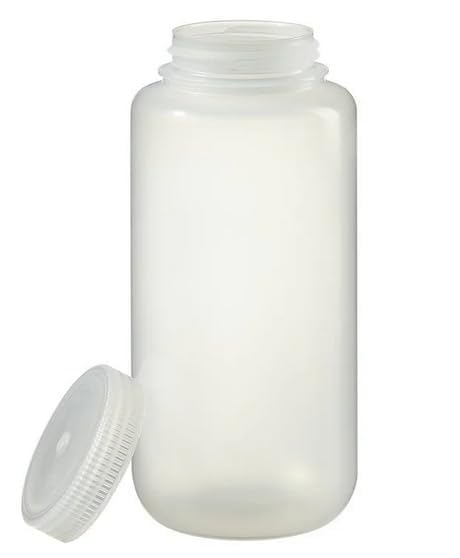 United Scientific® Unistore™ 33309EA| Laboratory Grade Polypropylene Wide Mouth Reagent Bottle | Designed for Laboratories, Classrooms, or Storage...