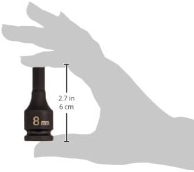 Grey Pneumatic (1908M) 3/8" Drive x 8mm Hex Driver Socket...