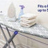 EPICA Silicone Coated Ironing Board Cover- Resists Scorching and Staining - 15" x54 (Grey Circles)...