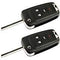 Key Fob Keyless Entry Remote Flip Shell Case & Pad fits Buick, Chevy, GMC, Set of 2...