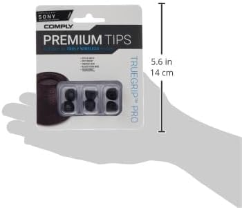 Comply Memory Foam Replacement Earbud Tips for Sony True Wireless Earbuds | Ultimate Comfort, Secure Fit, Superior Noise Isolation | Anti Slip, Pr...