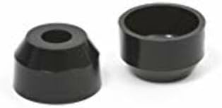 Daystar, Tie Rod End Dust Boots 15mm 19/32" x 35mm 1 3/8" Pair, fits 1945 to 2004 2/4WD, KU13001BK - Black...