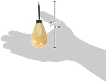 Dritz Home 44106 Awl with Wooden Handle...