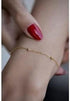 Gold Plated Ankle Bracelet Multilayer Anklets for Women Satellite, Circle, Butterfly, Teardrop, Oval Disk Layered Anklet Beach Jewelry Summer Ankl...