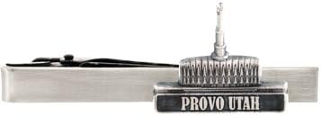 Silver Tie Clip by Ringmasters | LDS Temple Tie Clips for Men with Antique Silver Finish | Suit Accessories for Weddings, Church, & Formal Events ...