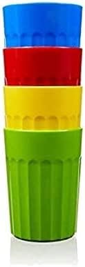 Arrow Home Products Tumblers, 10 oz, 4 Pack, Assorted...