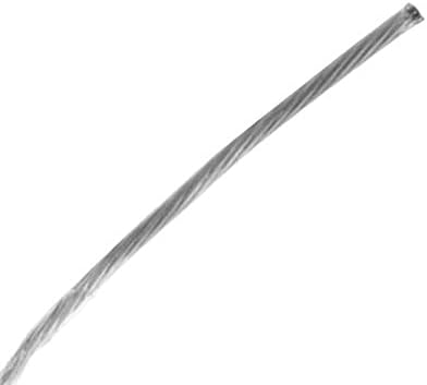 Mandala Crafts 7 Strand Stainless Steel Tiger Tail Beading Wire - 98 FT 25 Gauge Jewelry Making Wire...