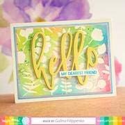 Waffle Flower Additional A2 Layers Die – 16 Panel Mat Layer Dies (4-1/8" x 5-3/8" Down) 1/8” min. Border Between Next-Door Layers; 1/16” min. Bord...