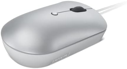 Lenovo 540 USB-C Wired Connection Computer Mouse for PC, Laptop, Computer with Windows or Chrome OS - Ambidextrous Design - 4 Button - Compact Siz...