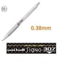 Uni-Ball Signo 307 Retractable Gel Ink Pen, Ultra Micro Point 0.38mm, Blue Ink, UMN-307-38, Value Set of 5...