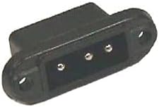Workman CBJ-3B CB Radio 3 PIN Replacement Panel Jack...