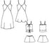 Folkwear #219 Intimacies Camisole Teddy Slip Lingerie Sewing Costume Pattern...