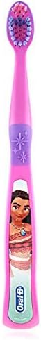 Oral-B Princess Toothbrush for Little Girls, Children 3+, Extra Soft, Moana Characters - 1 Count...