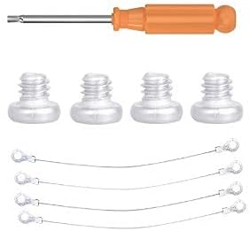 Anti-Drop Chain for Arlo Pro 4/Arlo Pro 3/Arlo Ultra - Prevent from Falling/Stolen - Weatherproof Indoor and Outdoor Safety Equipment (4-Pack)...