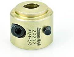 Amana Tool 20212 Universal Drill Bit Depth Stop Collar Adjustable 1/4 to 3/8 Drill Stop (6mm to 10mm)...
