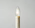 Set of Four Adjustable Height Battery Operated LED Window Candles with Daily Timer Ivory Candle Stick. (Antique Bronze)...