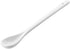AKOAK 6.7 "Ceramic Egg Spoon (Set of 5), White Long-Handled Ceramic Spoon, Teaspoon for Coffee, Tea, Yogurt, Ice Cream, Sauces and Desserts, Espre...