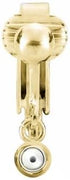 Adjustable gold Silver clip on earring converter kit for women,pierced to clip earring backs adapters findings for jewelry making,change hooks Pos...