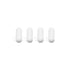 4 Pcs 10mm(0.4inch) PTFE Magnetic Stirrer Mixer Stir Bar,White Color,Laboratory Bar,Stir Plate Bar,Stir Plate Magnet,Stir Rod Magnetic...