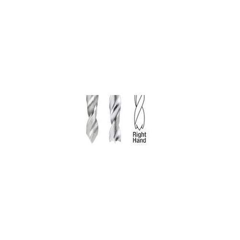 Amana Tool - 363002 Solid Carbide Drill Bit R/H 2mm Dia x 49mm Long x 2mm Shank...