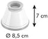 Tescoma 630591.00 Panna Cotta Mold, Set of 4 Cups with Lid...