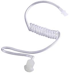 Walkie Talkie 2 Pin Earpiece/Headset with Transparent Acoustic Tube Compatible with Kenwood Retevis RT22 Baofeng GT-5R UV-5R BF-888S BF-F8HP BF-F9...
