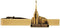 LDS Rexburg Idaho Temple Gold Steel Tie Bar - Tie Clip - Priesthood Gift, LDS Missionary, Tie Clip...