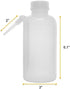 EISCO Wash Bottle, 500ml - Polyethylene - Translucent, Unbreakable - Screw Cap with Down Spout for Dispensing Liquid Labs...