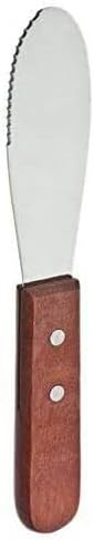 Wide Stainless Steel Spreader Kitchen Knives for Sandwiches Butter Cheese set of 2...