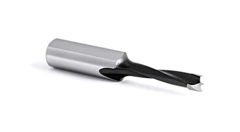 Amana Tool - 201052 Carbide Tipped Brad Pt. Boring Bit R/H 5.2mm Dia x 57mm Long x 10mm...
