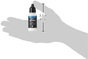 Vallejo Matt Model Color Acrylic Varnish, 17ml...