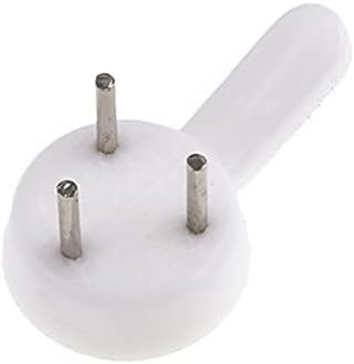 10Pcs White Non-Marking Hooks Painting Photo Plastic Hanging Hooks Wall Hooks Photo Frame Seamless Hooks Home Decor, Hooks, Industrial Hardware...