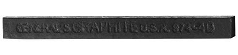 Kimberly 974-4B Non-Toxic Medium Firm Graphite Stick, 4B Tip, 3" Size (Pack of 12), 1/4 in...