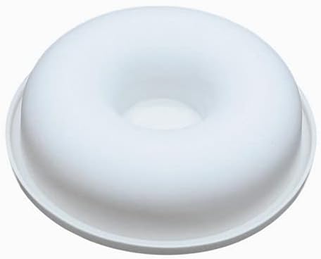7 Inch Silicone Baking Molds,Fluted Tube Cake Pans,Round Shape Non Stick Molds,Silicone Oven Safe Chocolate Mousse Dessert Baking Pan for jello, D...