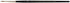 Winsor & Newton Series 7 Kolinsky Sable Brush, Round SH #1,Black...