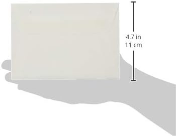 G.Lalo Gl52200 Verge de France Letter Set, 5 Envelopes, 10 A5 Size, Western No. 2 (4.5 x 6.4 inches (114 x 162 mm), White...