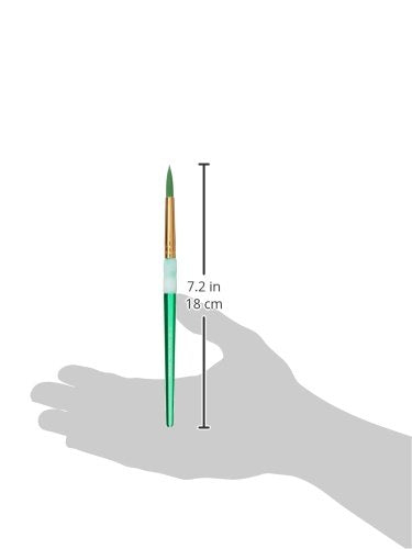 Royal Brush Big Kids Choice Paint Brush, Round, Size 8, Pack of 12 - 1300673...