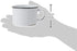 Abbott Collection 27-ENAMEL/CAP WHT Enamel Look Stoneware Cappuccino Mug, White...