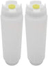FIFO - 16 oz Squeeze Plastic Bottle For Kitchen (2-Pack)...