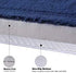 WPM WORLD PRODUCTS MART Memory Foam Bath Mat-Incredibly Soft and Absorbent Rug, Cozy Velvet Non-Slip Mats Use for Kitchen or Bathroom (17 Inch x 2...