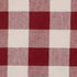Buffalo Check Red and Buttermilk 72" x 15.5" Lined Cotton Valance by Raghu...