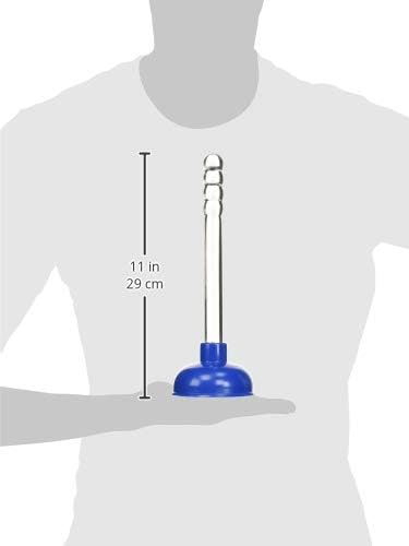 William Harvey 090360 Designer Sink Plunger 4" Blue...