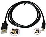 Golden Plated High Speed Micro HDMI Type D to HDMI Type A Male to Male Connector Cable/HD Video Cable for Olympus SP-600UZ / Olympus TG-830 iHS...