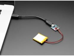 Adafruit Lipo 4410 Micro Charger for LiPoly Batt with USB Type C Plug...