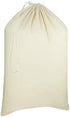COTTON CRAFT Extra Large Laundry Bags - Heavy Duty Cotton Canvas Drawstring Closure Washable Laundry Bag - Back to School Travel College Dorm Bask...