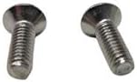 Motorcycle Master Cylinder Front Brake Reservoir Cover Cap Screws Replacement M4x0.7x12mm Pair...