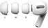 ALXCD 6 Pairs Ear Tips Compatible with AirPods Pro 2nd Gen Earbuds, S/M/L Sizes Silicon Earbud Tips Eargel Replacement Eartips, Compatible with Ai...